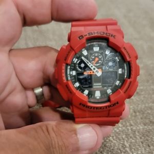 Red Casio G Shock Make Offer